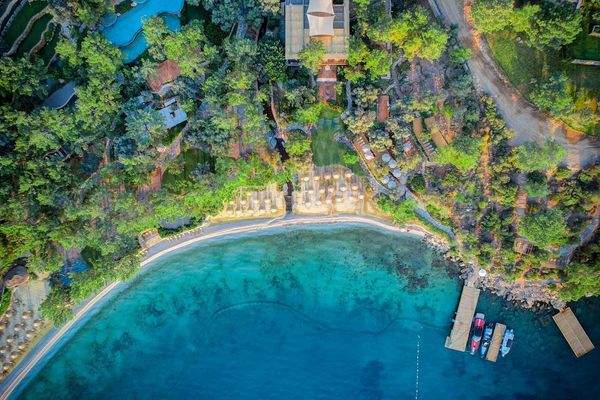 Apartments in a Project with Private Bay and Pier in Bodrum