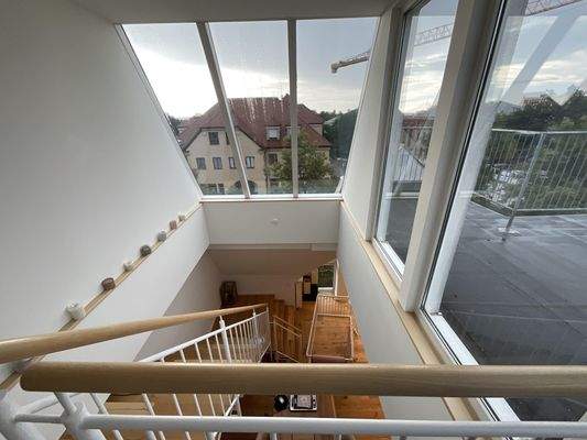 Aufgang zur Dachterrasse