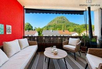 Balkon mit Aussicht