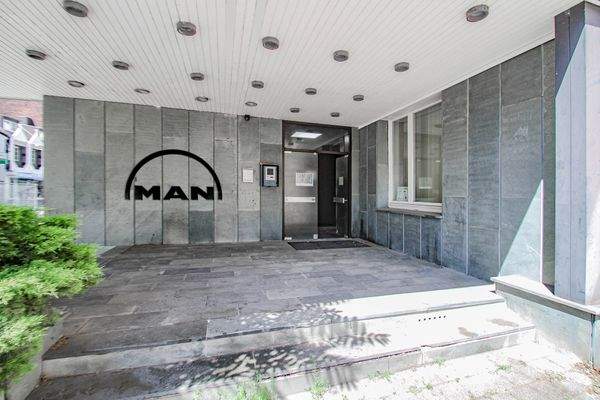 Eingang MAN Gästehaus