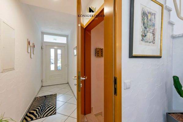 Eingangsbereich + Zugang zum Keller