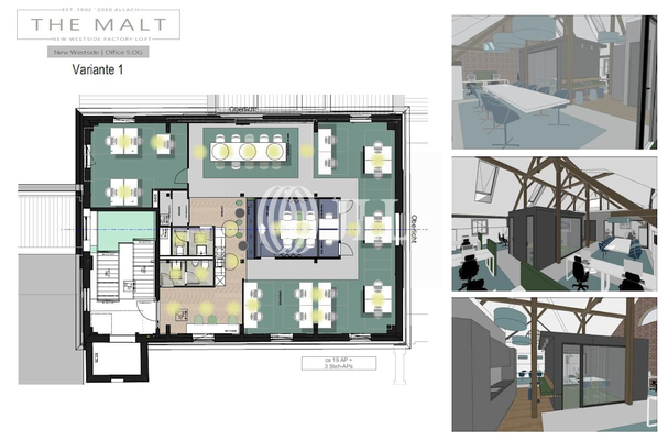 Ausbauvariante 1, 5. OG