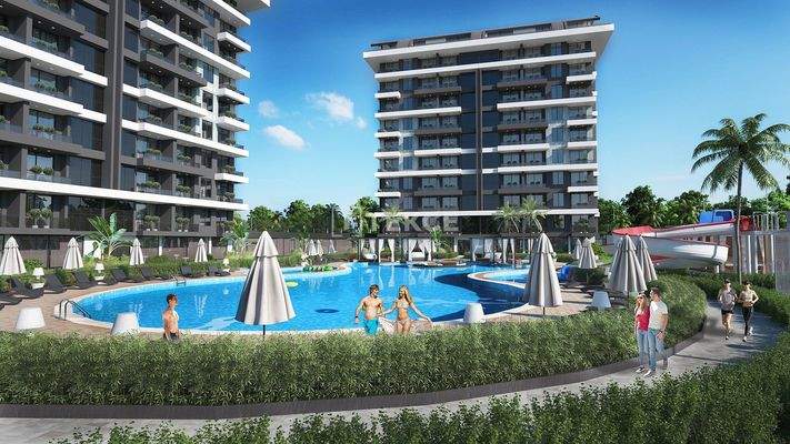 Real Estate Project with Residency Permit in Alanya Demirtaş