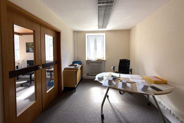Büro im Erdgeschoss