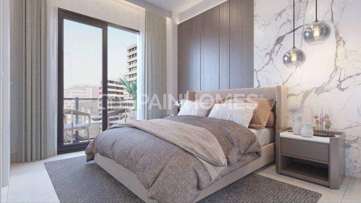 2-Bedroom Apartment in a Complex with a Pool in Málaga