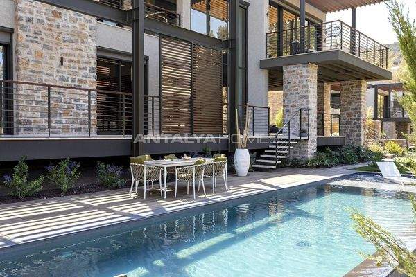 Villas with Private Pools in a Peaceful Area in Golkoy, Bodrum