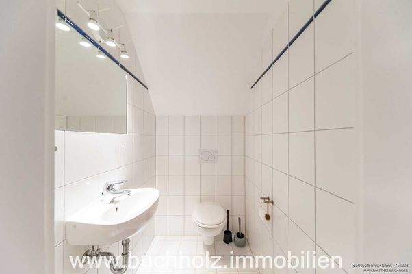 WC im Dachgeschoss