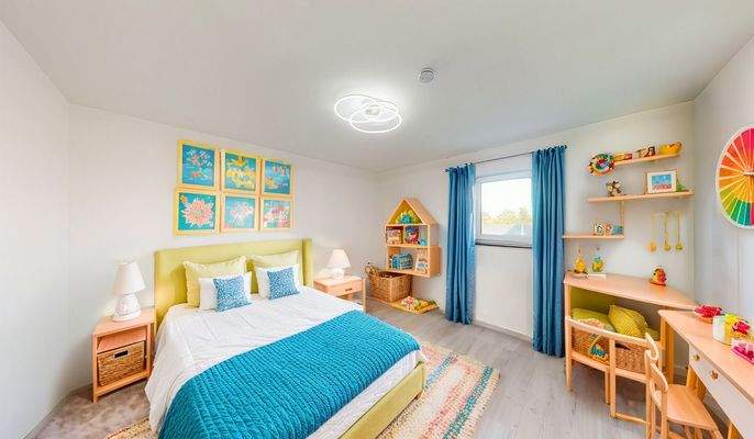 Kinderzimmer EG Einrichtungsvorschlag