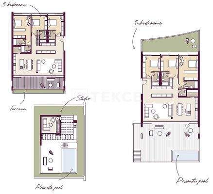 Homes in Elviria, Marbella with Solariums and Rooftop Pools