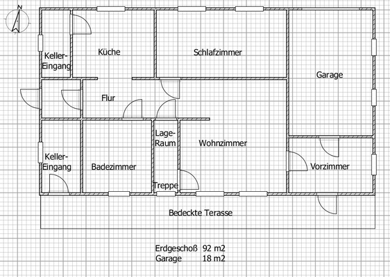  Grundriß Haus Erdgeschoß