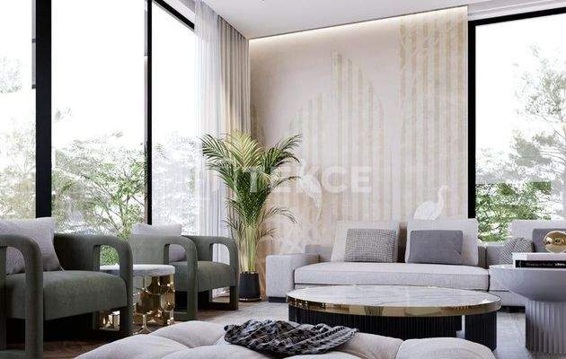 Detached Spacious Villas with Private Pool in Dosemealti Antalya