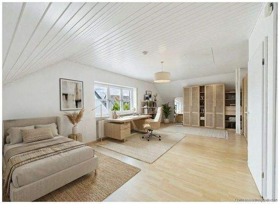 Sanierungs-Einrichtungsvorschlag Studio