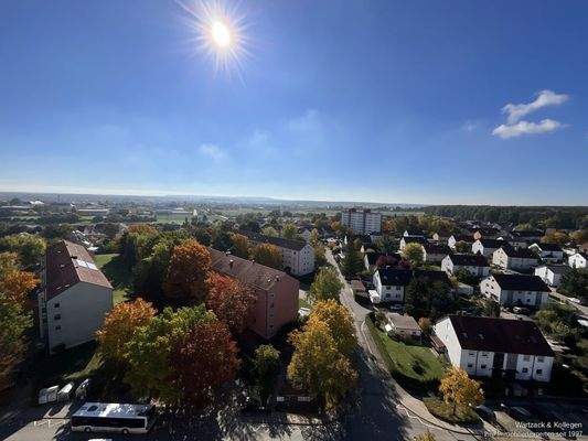 fantastische Aussicht auf Schwabach
