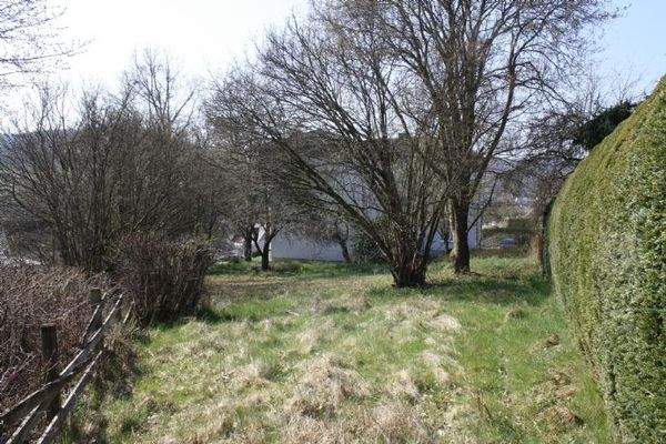 Grundstück von oben