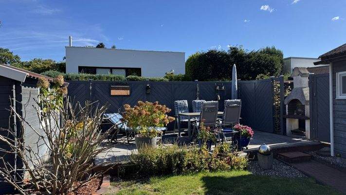 Sitzbereich im Garten