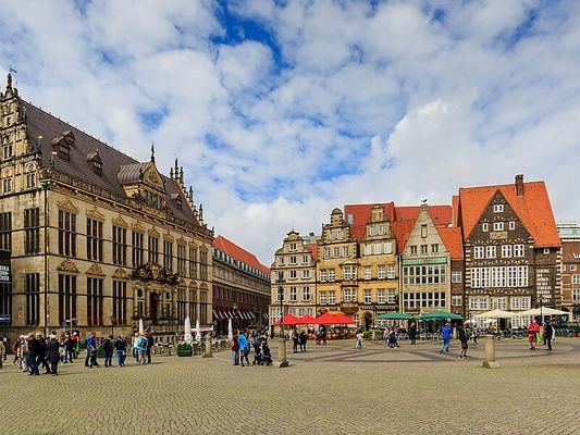 Markt mit Schütting