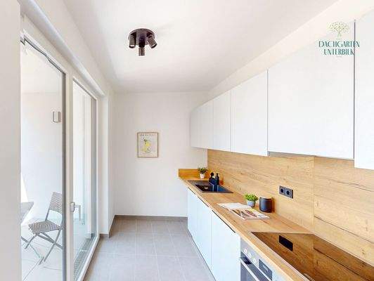 Moderne Küche_Musterwohnung