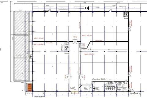 Minden Halle, Minden Hallenfläche