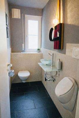 GästeWC mit Tageslicht