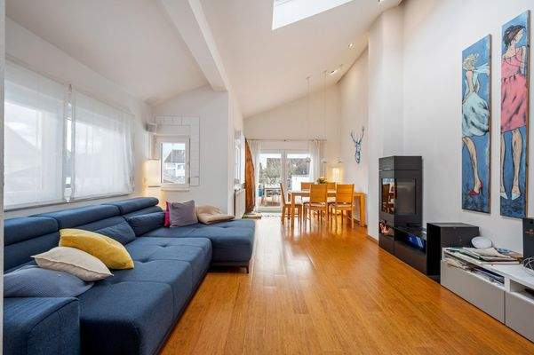 Teilansicht Wohnzimmer