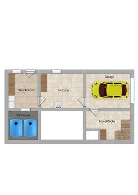 Grundriss Untergeschoss 