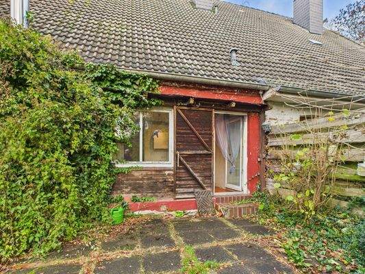 Zugang Küche zum Garten - Lütt Immobilien - Gadendorf