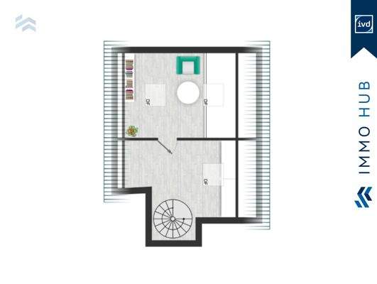 Grundriss obere Etage