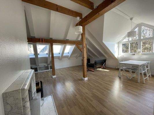 Wohnzimmer, Teilseeblick