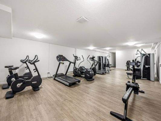 Ansicht II: Fitnessraum