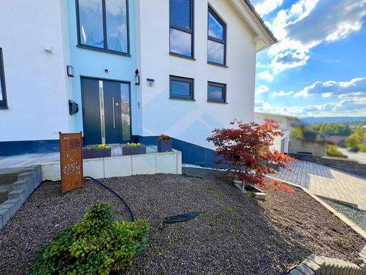 Frontansicht Hauseingang