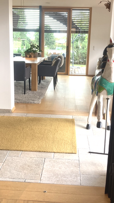 Blick in den Wohn-Eßbereich