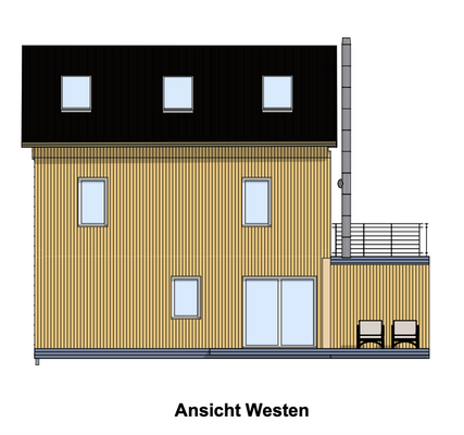 Ansicht Westen