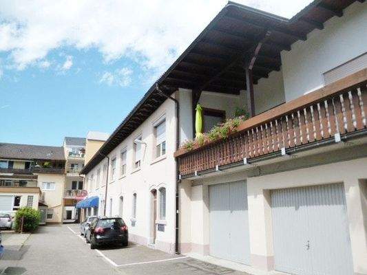 Die Hausansicht Hinterhaus