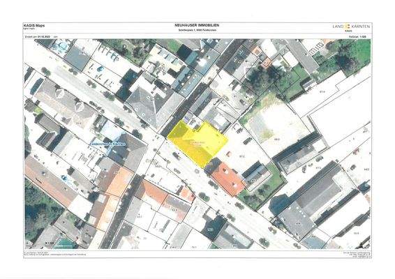 Wohn- und Geschäftshaus mit 550m² im Zentrum von Feldkirchen