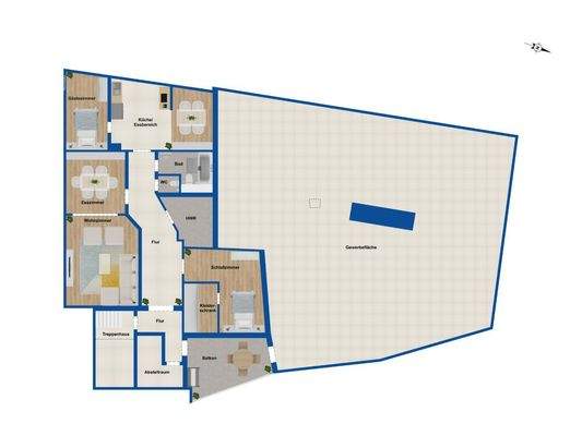 Grundriss 1. Obergeschoss