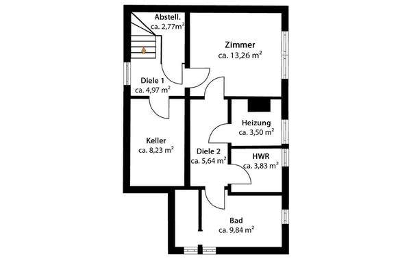 Grundriss Untergeschoss