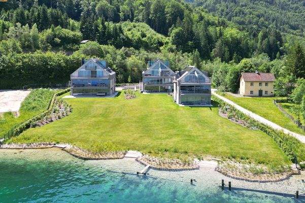 Das Wohnensemble, herrlich eingebettet in die Natur