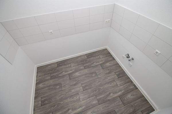 Einblick in die neue Küche