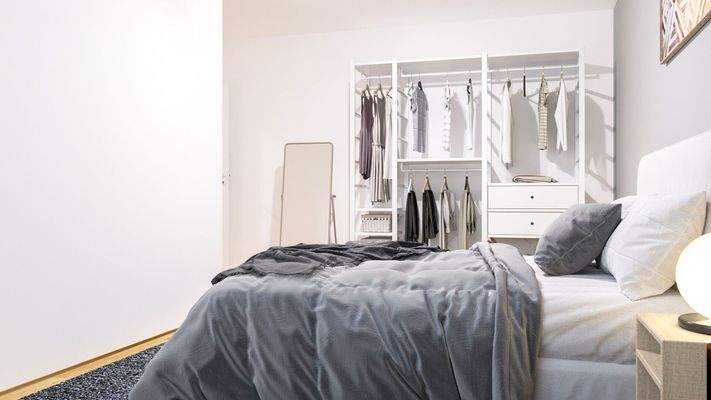 Das Schlafzimmer bietet beste Erholung