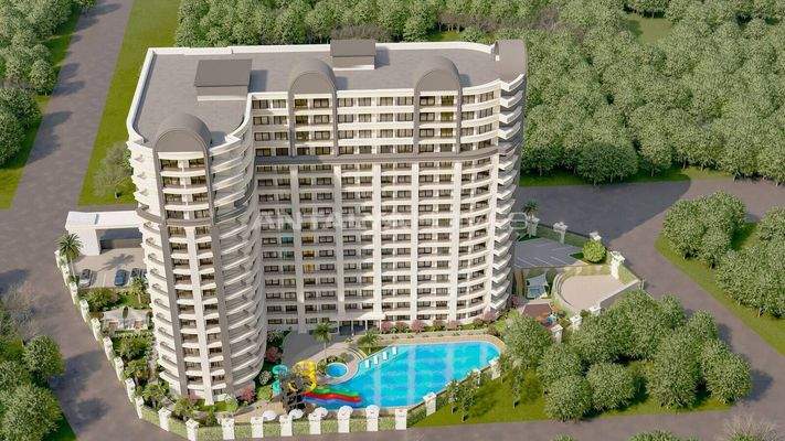 Elegant Apartments Near the Sea in Mersin Ayas