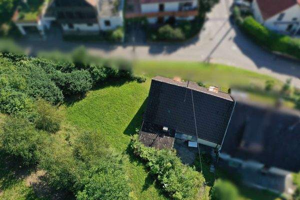 Vogelperspektive von Westen