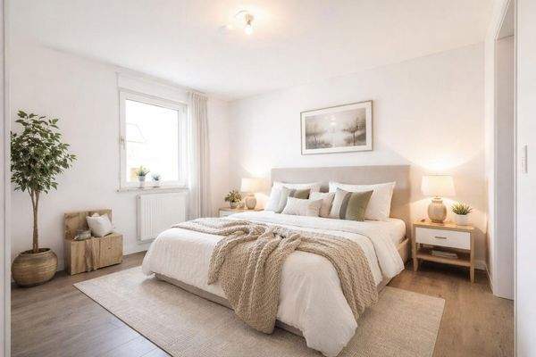 Schlafzimmer - Staging 