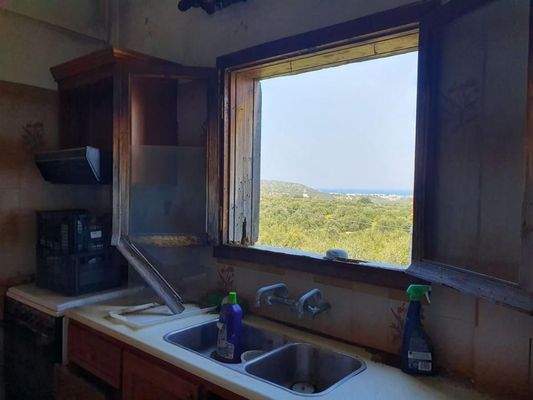 Kreta Sisi - vier Wohnungen in einem großen Garten zur Renovierung