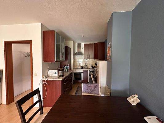 Kochnische und Essbereich