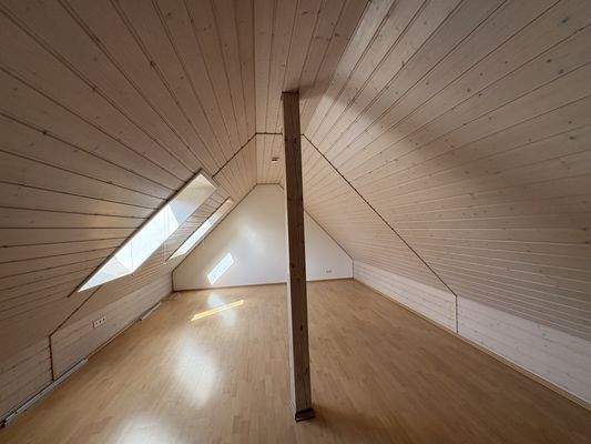 Dachraum über der Garage