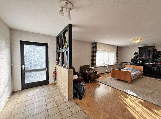 Wohnbereich im Untergeschoss