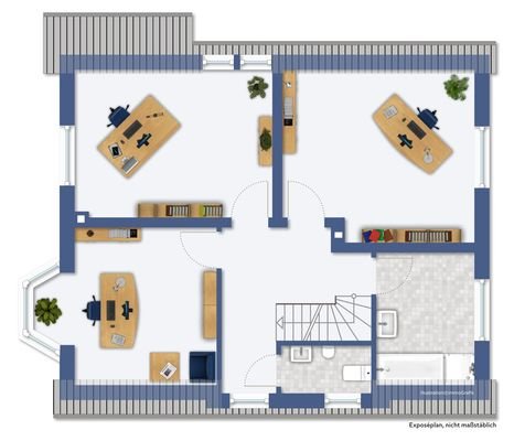 Grundriss Obergeschoss
