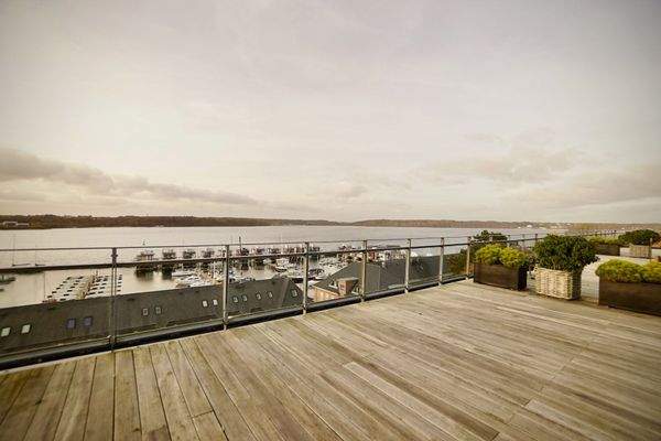 Ausblick von der Dachterrasse