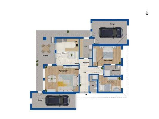 Grundriss Erdgeschoss