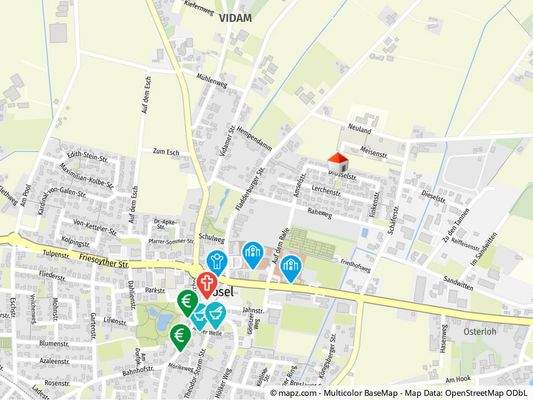 Geolyzer Kartenausschnitt